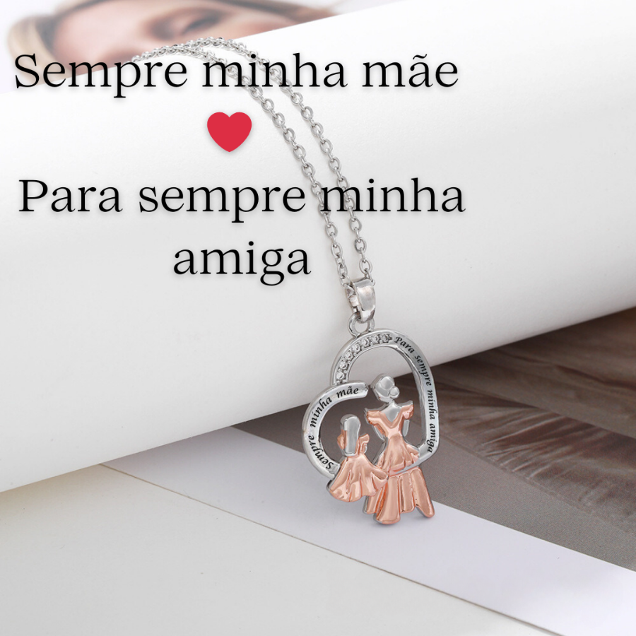 Colar "Amor Mãe-Filha" OFERTA 2x1 + Jóia surpresa banhada a ouro