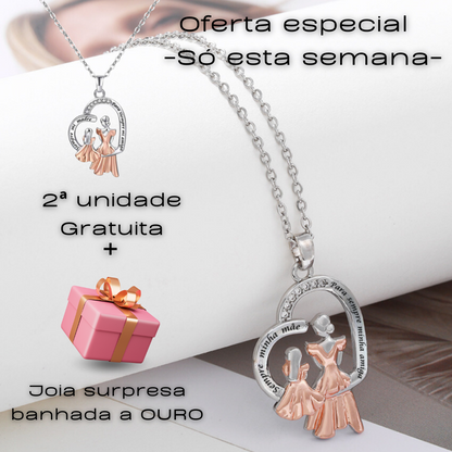 Colar "Amor Mãe-Filha" OFERTA 2x1 + Jóia surpresa banhada a ouro